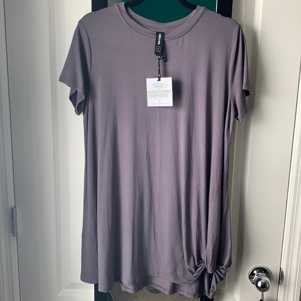Agnes & Dora Side Knot Tunic Tee